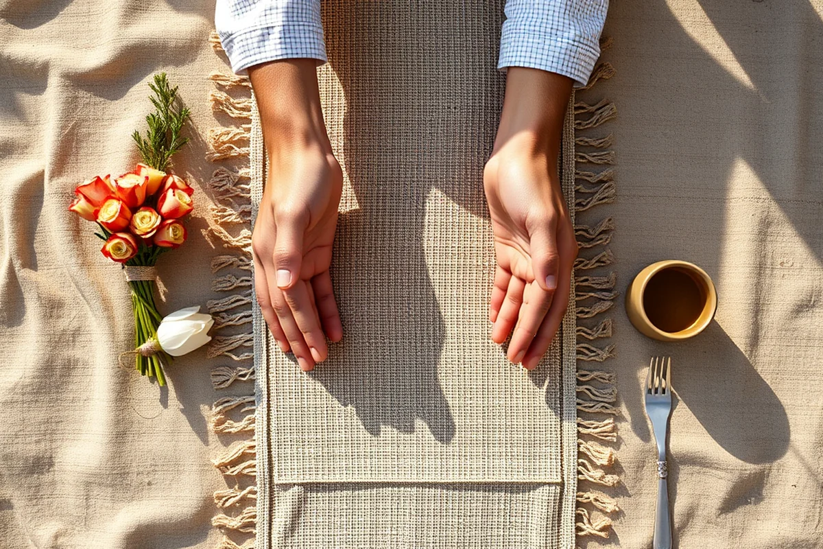 outdoor wedding aisle runner — Outdoor Wedding Aisle Runner (the finished result)