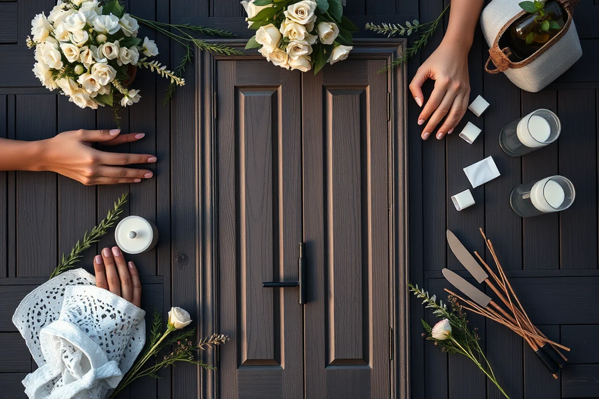 outdoor wedding doors — Outdoor Wedding Doors (the finished result)