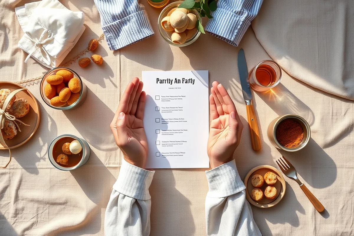 planning an event checklist — Planning An Event Checklist (the finished result)