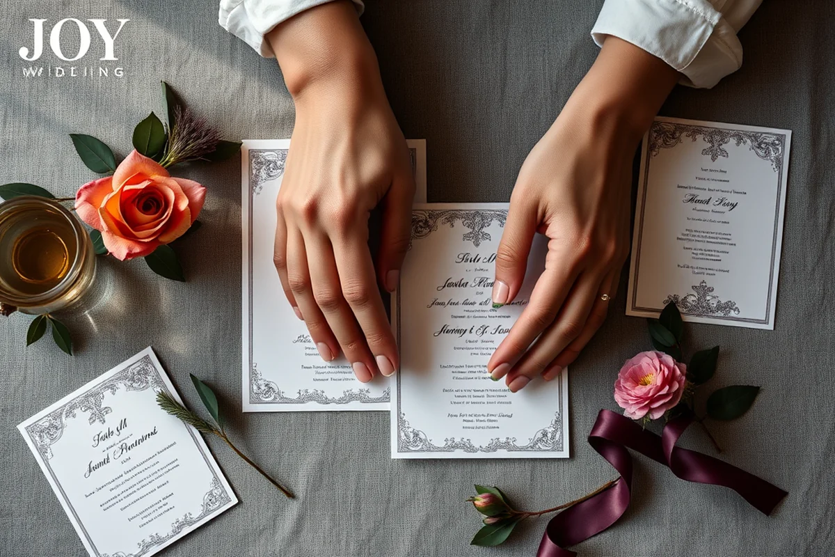 joy wedding website — Joy Wedding Website (the finished result)