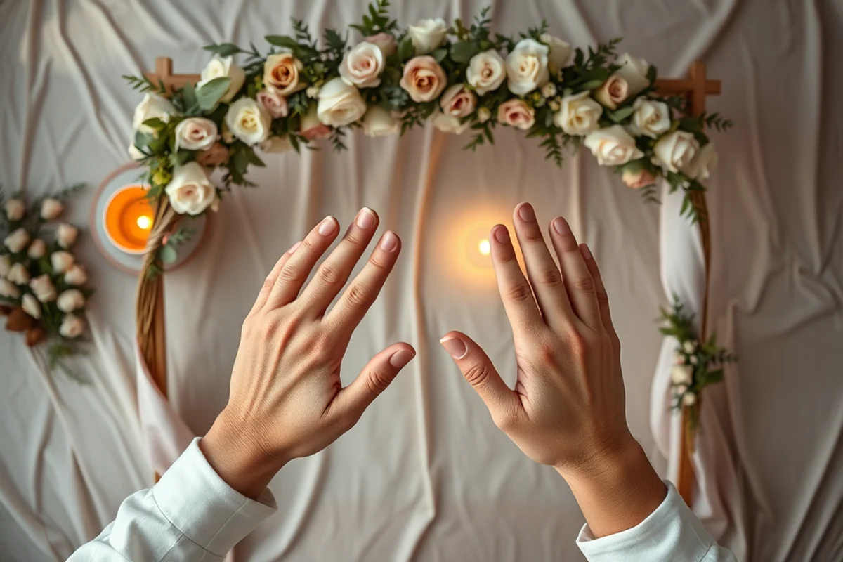 outdoor wedding ceremony arch — Outdoor Wedding Ceremony Arch (the finished result)
