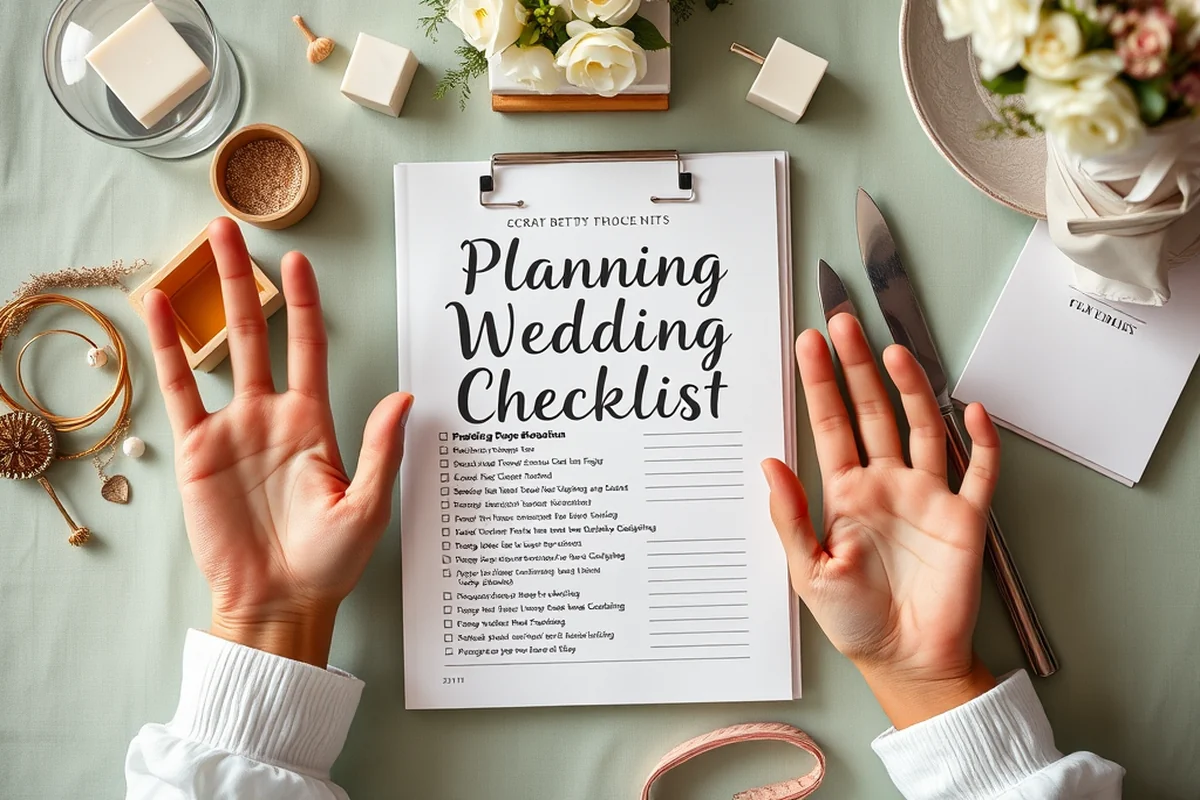 planning a wedding checklist book — Planning A Wedding Checklist Book (the finished result)