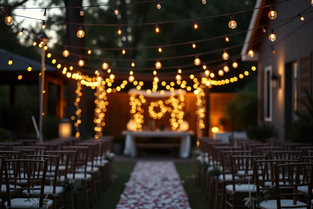 Wedding Aisle Decor