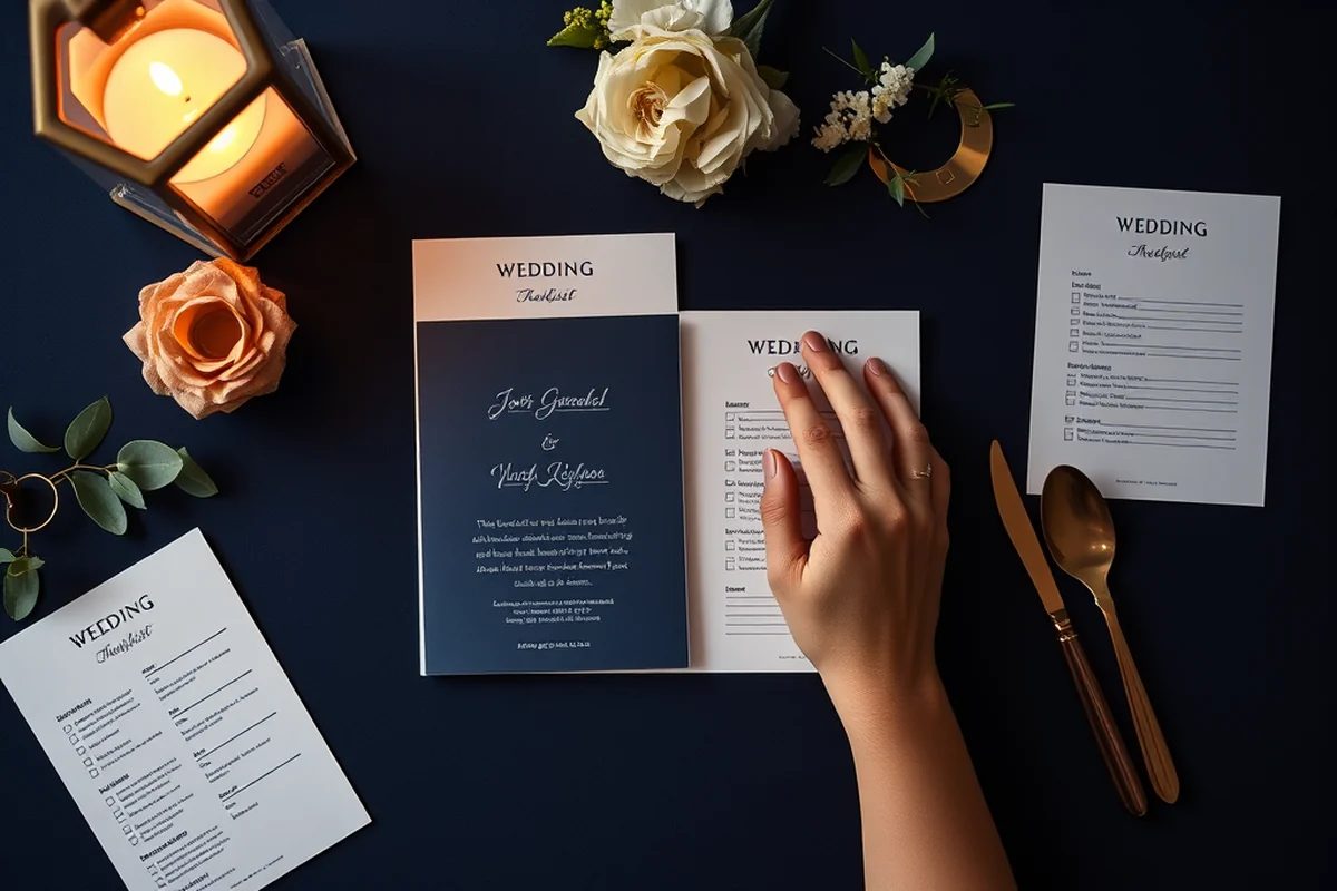 wedding planning checklist printable — Wedding Planning Checklist Printable (the finished result)