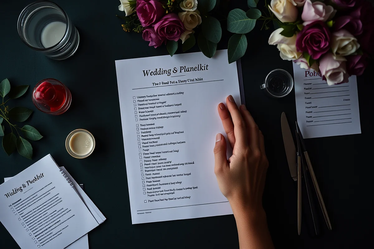 what is a wedding planner checklist — What Is A Wedding Planner Checklist (the finished result)
