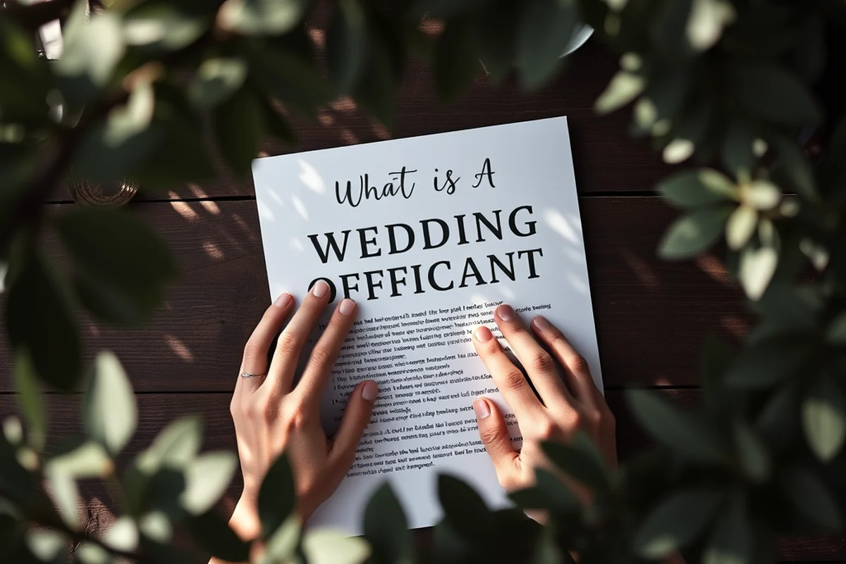 what is a wedding officiant script — What Is A Wedding Officiant Script (the finished result)